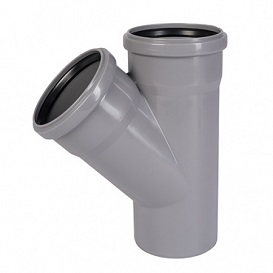 Тройник внутр. канализация D 32x32 угол 45° Ostendorf OSTENDORF