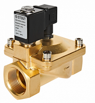 Клапан соленойдный (электромагнитный), непрямого действия, Н3, 220 В, G 2